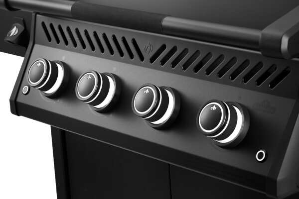 Grill gazowy typu plancha Napoleon Phantom Rogue Pro RP30FTPK-PL-PHM, czarny mat